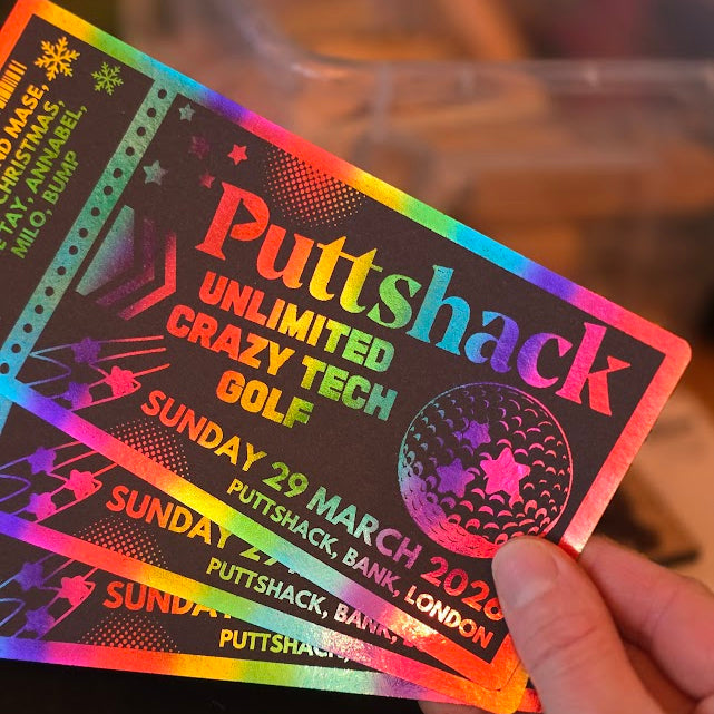 Foil Experience Day Out Custom Keepsake for Adventure Days Gifts Driving Supercar Track Events Personalised Ticket Voucher - Surprise Gift Him Her