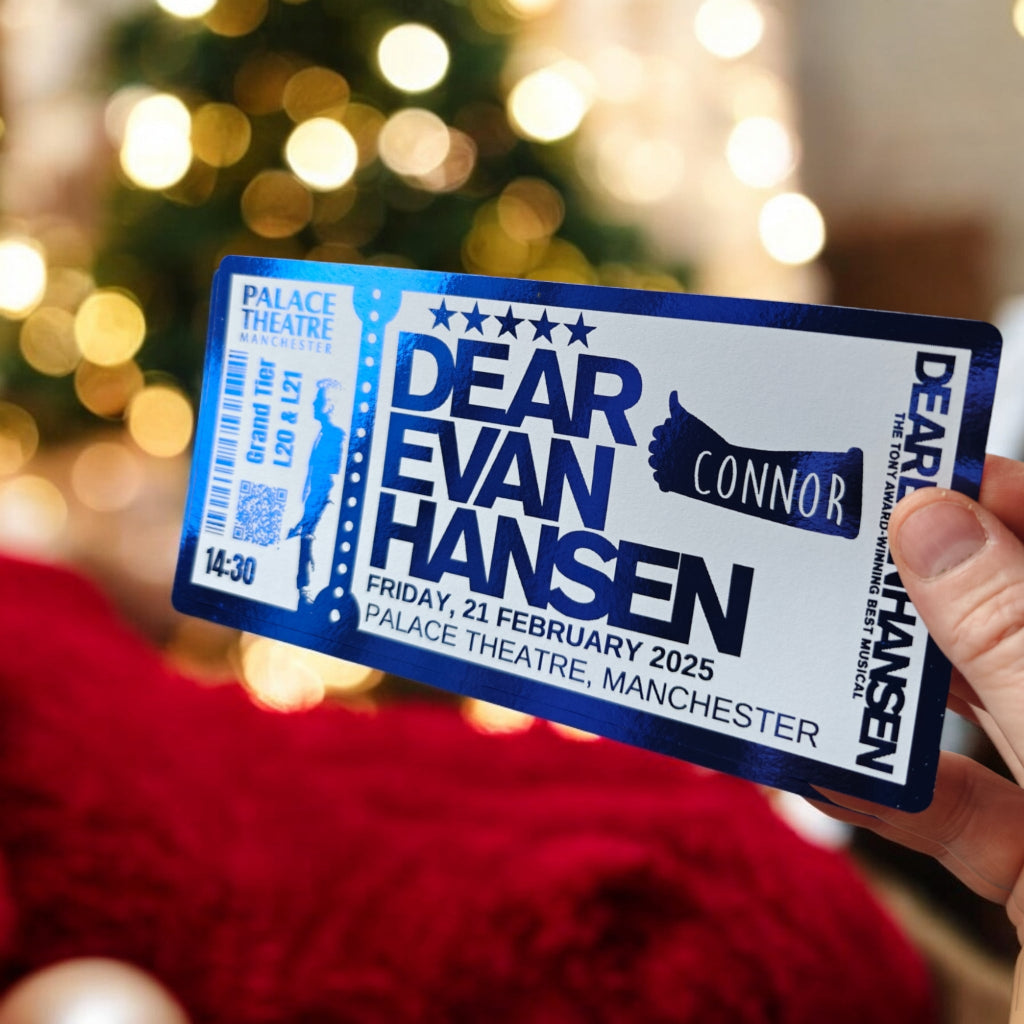 Dear Evan Hansen Foil Ticket