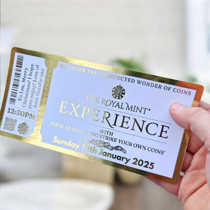 The Royal Mint Experience Foil Ticket